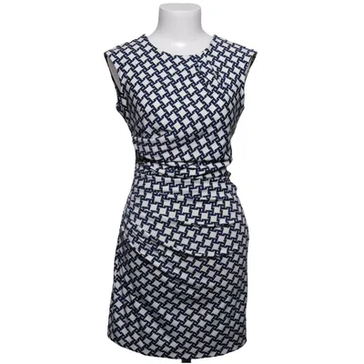 Klänning (Blå, Vit) från Rinascimento Elastan, Polyester