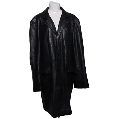 Läderkappa (Grå) från Giuliano