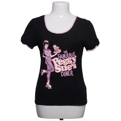 T-shirt (Svart, Rosa) från Dancing Days Bomull