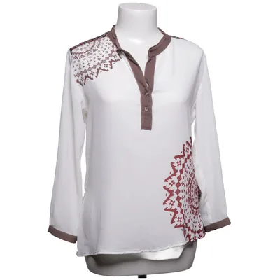 Blus (Vit, Brun, Flerfärgad) från Desigual Polyester