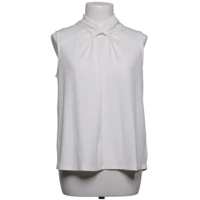 Topp (Vit) från H&M Modern Classic Polyester, Elastan