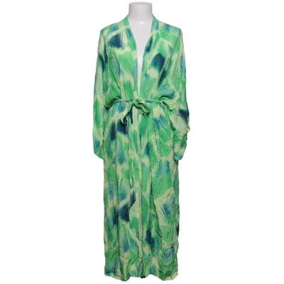 Wrap dress (Green, Blue, Yellow) from Rae Cupro, Viscose