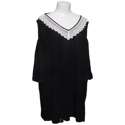 Haut (Noir, Blanc) de Sara Lindholm Coton, Élasthane, Viscose