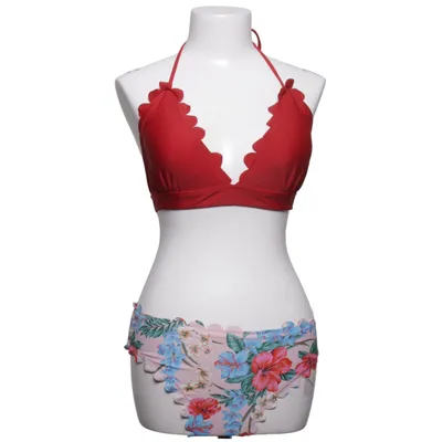 Bikini (Rouge, Bleu, Rose) de Shekini Élasthane, Polyamide
