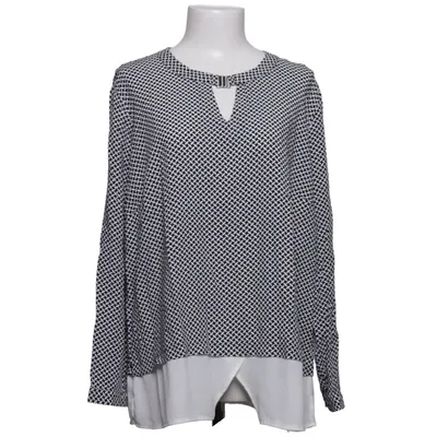 Bluse (Blå, Hvid) fra Imagine Viscose