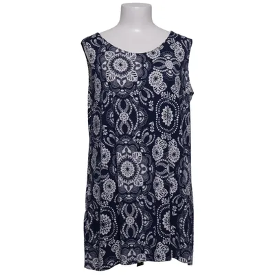 Top (Blå, Hvid) fra Svensk Design Elastan, Polyester