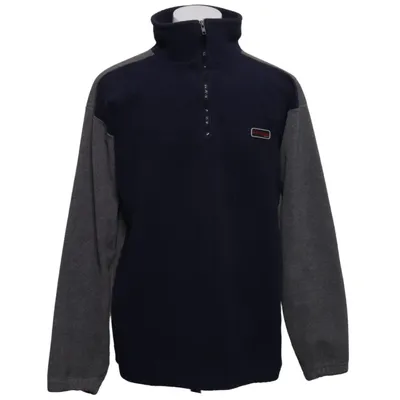 Fleece sweater (Blue, Gray) from Earthbound