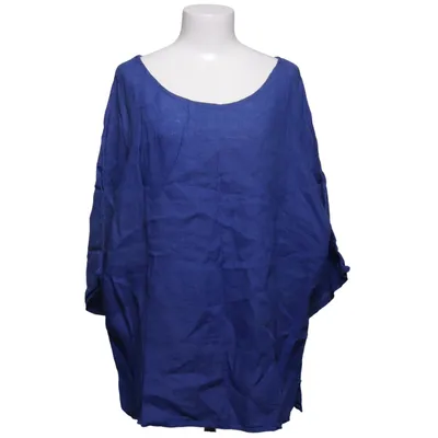 Top (Blauw) van Made in italy Linnen