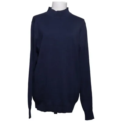 Sweater (Blå) fra S.C.W Genanvendt bomuld, Genanvendt polyester