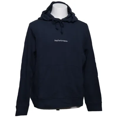 Kapuzenpullover (Blau) von Peak Performance Baumwolle
