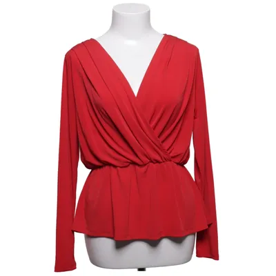 Top (Rood) van Amisu Elastaan, Polyester