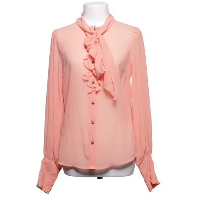 Sløjfebluse (Orange) fra VILA Clothes Polyester