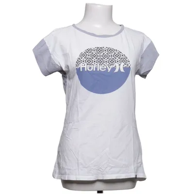 T-shirt (White, Gray, Blue) from Hurley Cotton