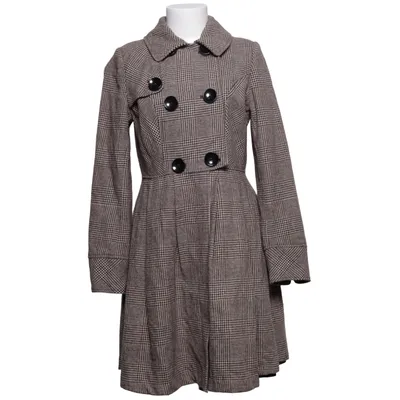 Coat (Beige, Black, White) from Ben Sherman Polyamide, Polyester, Wool