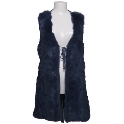 Gilet (Bleu) de Pauline B Laine de mouton