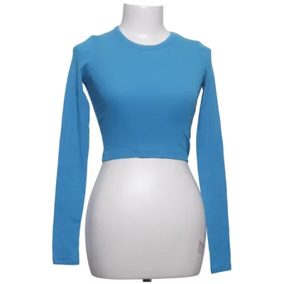 T-shirt à manches longues (Bleu) de JJXX Coton, Élasthane