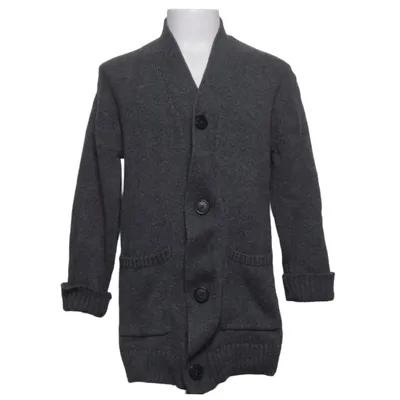 Cardigan (Gray) from Zara Boys Collection Cotton, Polyamide, Wool
