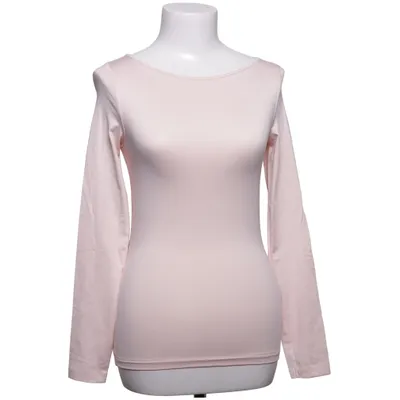 Långärmad t-shirt (Rosa) från Stradivarius Basics Elastan, Polyamid