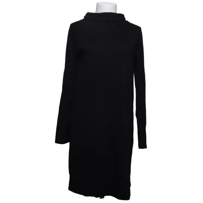 Jurk met col (Zwart) van Honey Elastaan, Polyester, Viscose