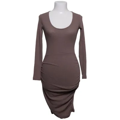 Maxi jurk (Bruin) van Kikiriki Elastaan, Polyester, Viscose