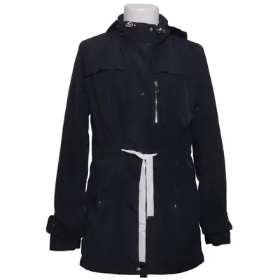 Parka (Blue) from Mango Casual Polyamide, Polyester