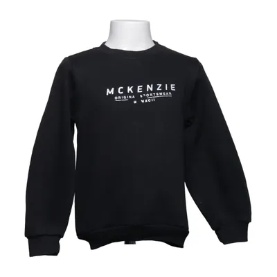 Sweatshirt (Sort) fra McKenzie Bomuld, Polyester