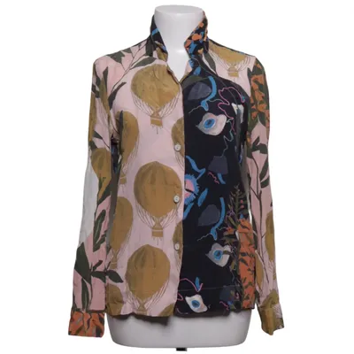 Blouse (Zwart, Meerkleurig) van Stine Goya Zijde