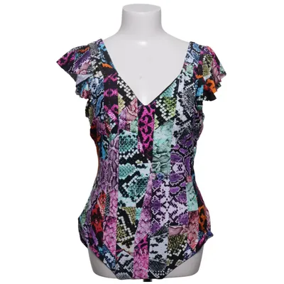 Maillot de bain une pièce (Multicolore) de Ulla Popken Élasthane, Polyamide, Polyester