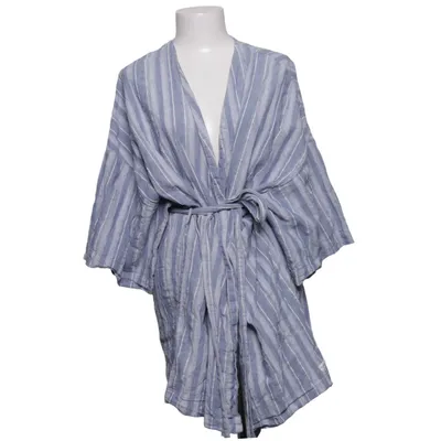 Kimono (Blå, Hvid) fra Newbie by KappAhl Bomuld, Linned