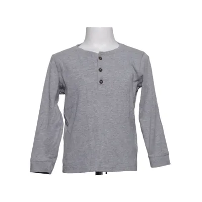 Henley shirt (Grijs) van Skill Katoen, Polyester