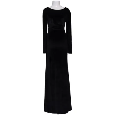 Aftenkjole (Twist Back Velvet Gown) fra Eve Polyester