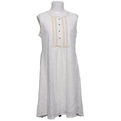 Jurk (Wit, Beige) van Tina Wodstrup Katoen, Elastaan, Viscose