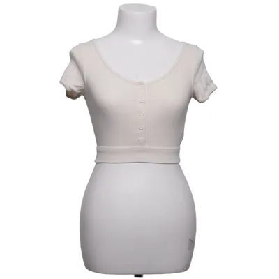 Crop top (Beige) from Hunkemöller x NA-KD Cotton, Elastane