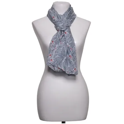 Sjaaltje (Wit, Blauw, Rood) van El Puente Zijde