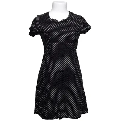 Omlottklänning (Svart, Vit) från Sinclair Viskos