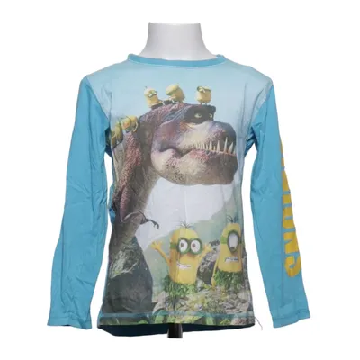 Långärmad t-shirt (Blå, Flerfärgad) från Minions Bomull