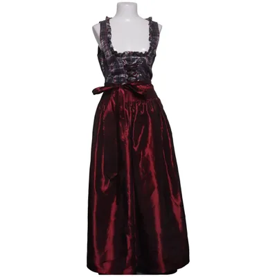 Dirndl (Rot, Grau, Mehrfarbig) Baumwolle, Elasthan, Polyamid, Polyester