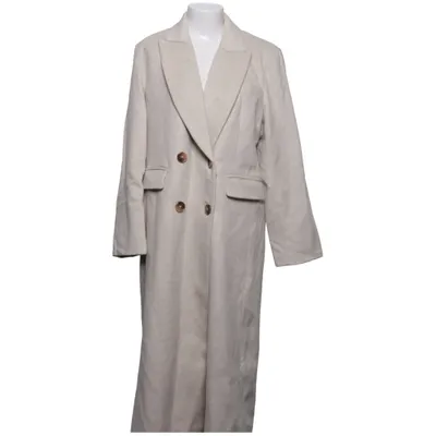 Coat (Beige) from Attentif Acrylic, Polyamide, Polyester, Viscose, Wool