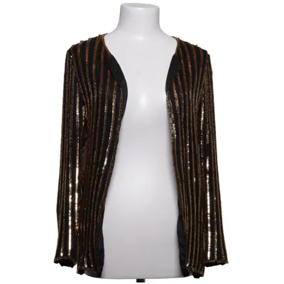 Cardigan (Sort, Guld) fra Silky Nites Silke
