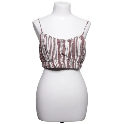 Crop top (Brun, Vit) från Lemlem x H&M Linne, Lyocell