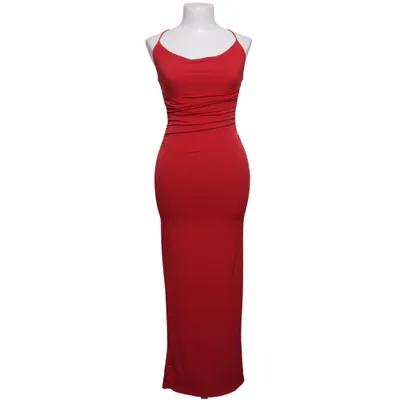Maxi dress (Red) from Bershka Elastane, Polyester