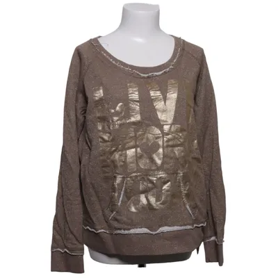 Sweatshirt (Marron, Or) de Gwynedds Coton