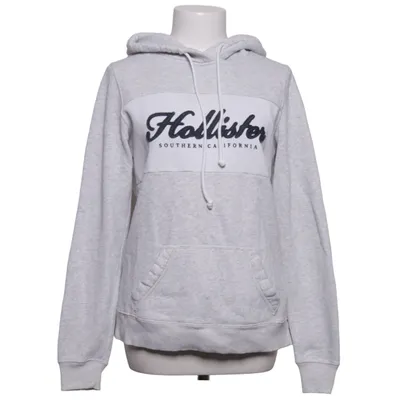 Huvtröja (Vit) från Hollister Bomull, Polyester