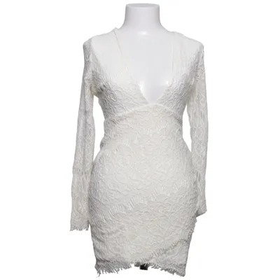 Dress (Deep V-Front Lace Dress) from NLY Design Cotton, Polyamide, Polyester