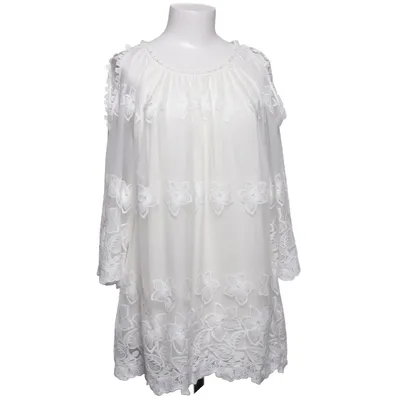 Blouse (White) from Fair Lady Polyester, Viscose