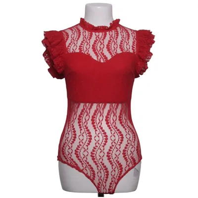 Body (Rød) fra Lucy Wang Elastan, Polyamid, Polyester