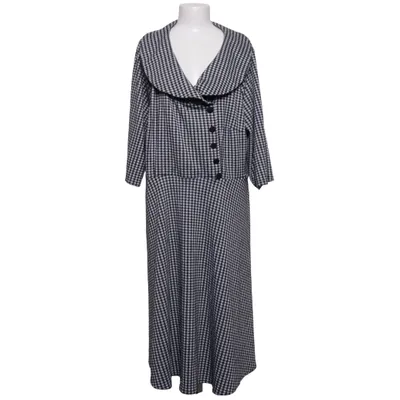 Dress (Black, White) from Voodoo Vixen Elastane, Polyester, Viscose