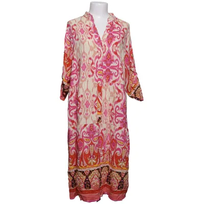 Robe (Rose, Rouge, Multicolore) de Lusa Coton, Élasthane