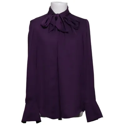 Blouse lavallière (Violet) de H&M Modern Classic Polyester