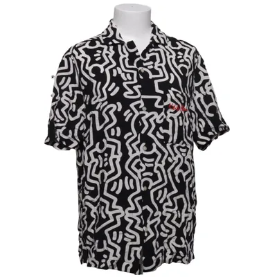 Kortärmad skjorta (Svart, Vit, Flerfärgad) från H&M Viskos
